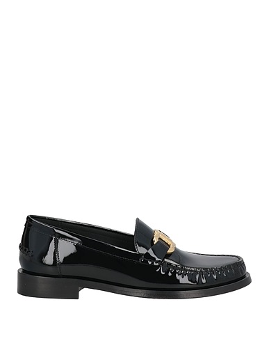 FERRAGAMO 모카신 블랙 송아지 가죽