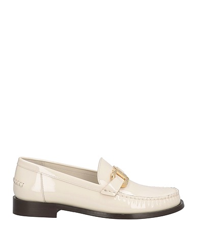 FERRAGAMO Loafers Cream Calfskin