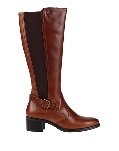 VALLEVERDE Boots Tan Calfskin