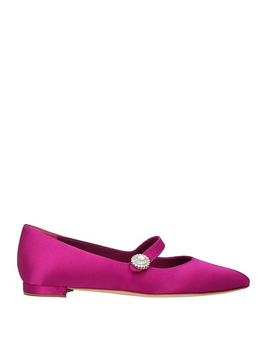 MANOLO BLAHNIK Footwear Mauve Textile fibres