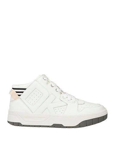DKNY Sneakers White Lambskin, Textile fibers