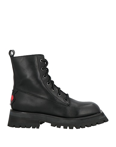 DKNY Bottine Noir Cuir