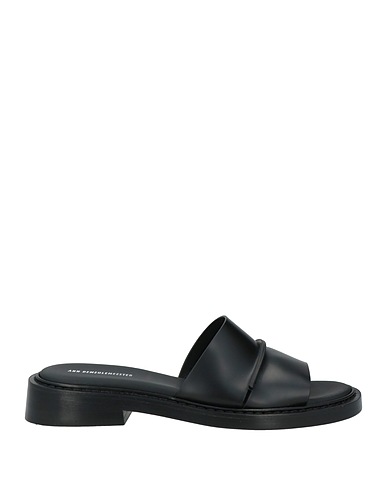 ANN DEMEULEMEESTER Sandals Black Leather