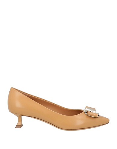 FERRAGAMO Pump Beige Lambskin