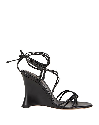 GIANVITO ROSSI Sandals Black Leather