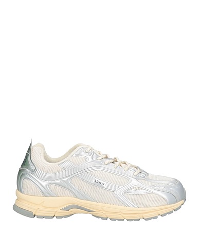 THE MERCER BRAND Sneakers RE-RUN Silver Textile fibres
