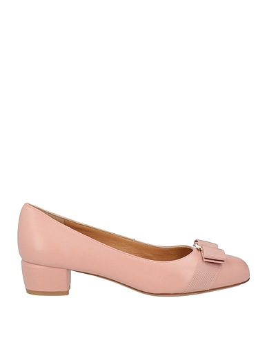 FERRAGAMO Pump Blush Leather