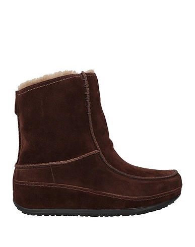 FITFLOP Ankle boot Chocolate brown Leather