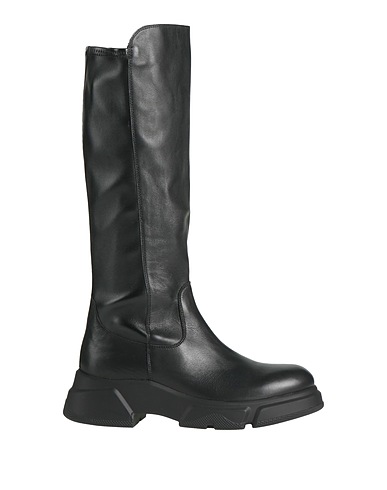 VOILE BLANCHE Boots Black Leather
