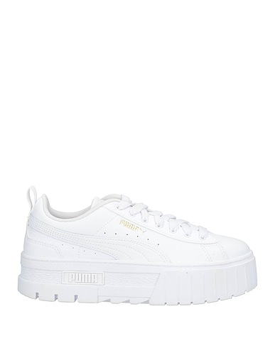 PUMA Sneakers Weiß Rindsleder