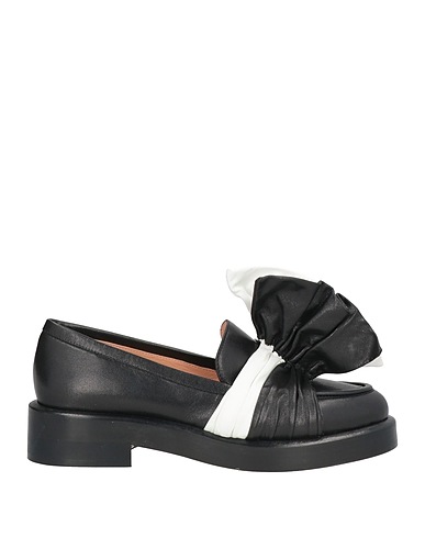 ALBERTA FERRETTI Loafers Black Leather