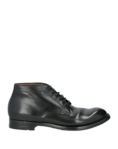 OFFICINE CREATIVE ITALIA Ankle boot Black Leather
