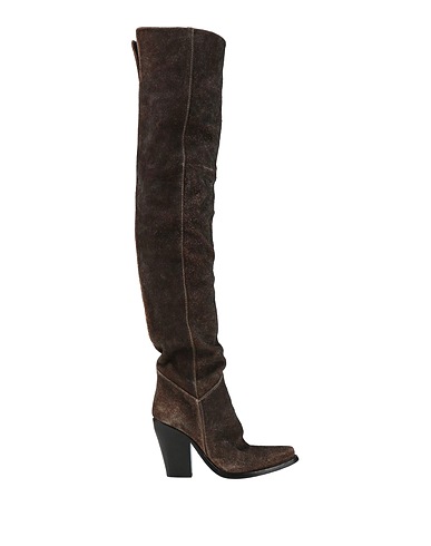 PHILOSOPHY di LORENZO SERAFINI Boots Dark brown Leather