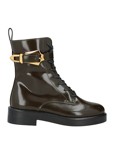 ALBERTA FERRETTI Ankle boot Military green Leather