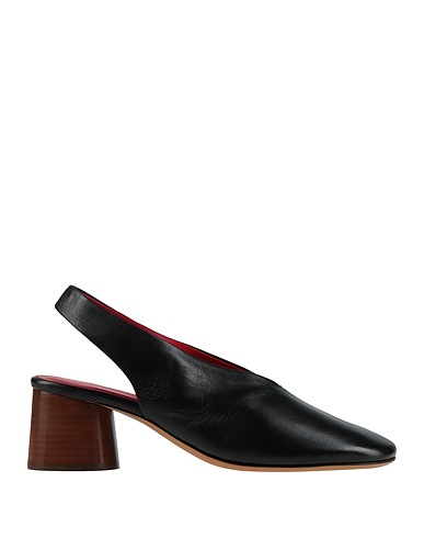 MANSUR GAVRIEL パンプス ブラック 革（なめし加工）