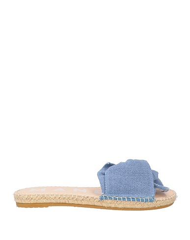 MANEBÍ Espadrilles Slate blue Organic hemp