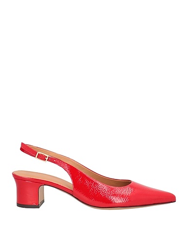 MANSUR GAVRIEL Décolleté Rosso Pelle