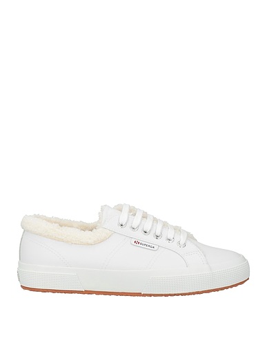 SUPERGA Sneakers Bianco Fibre tessili, Altre Fibre