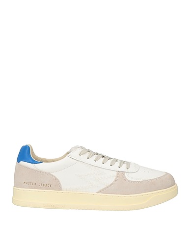 MOACONCEPT Sneakers BIANCO Leather, Textile fibres