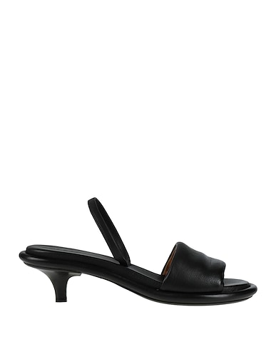MARSÈLL Sandals Black Leather