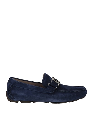 FERRAGAMO Loafers Midnight blue Leather