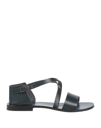 THE SANDALS FACTORY Sandali Blu navy Pelle
