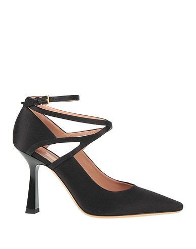 ALBERTA FERRETTI Pump Black Textile fibers
