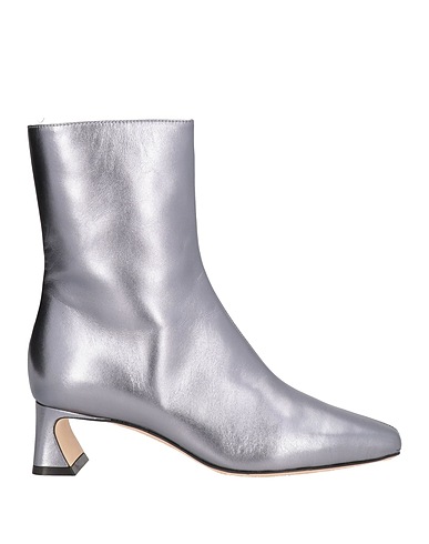ALBERTA FERRETTI Ankle boot Gunmetal Leather