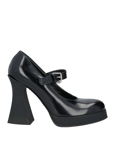AGL Pump Black Leather