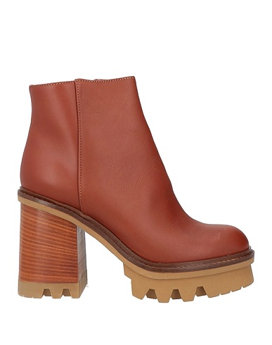 AGL Ankle boot Brown Leather