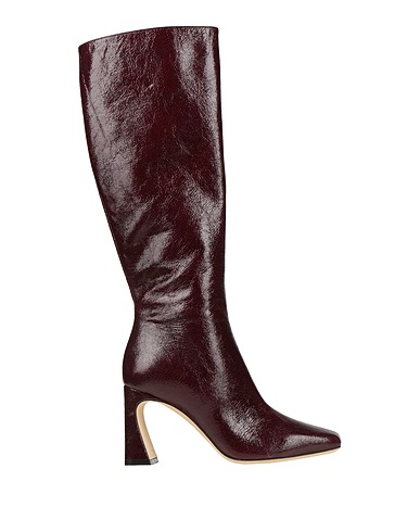 ALBERTA FERRETTI Boots Burgundy Leather