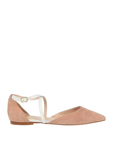 DETAIL Ballet flats Blush Leather