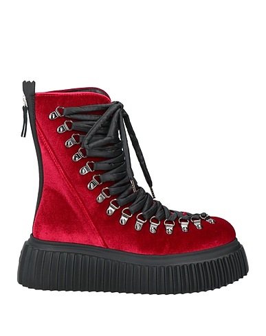 AGL Ankle boot Red Textile fibres