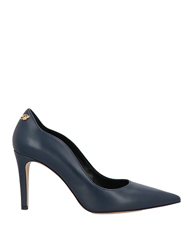 BLUMARINE Pump Midnight blue Leather