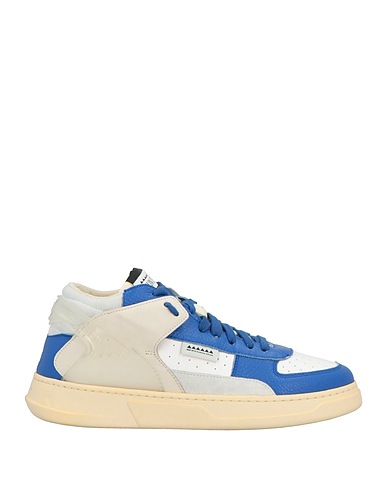 RUN OF Sneakers Blue Leather