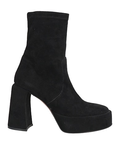 VALINI Ankle boot Black Textile fibres