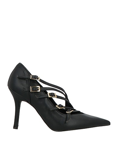 DIVINE FOLLIE Court Black Other Fibres