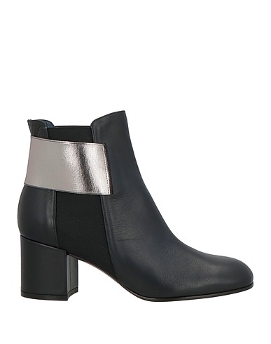POLLINI Ankle boot Black Leather