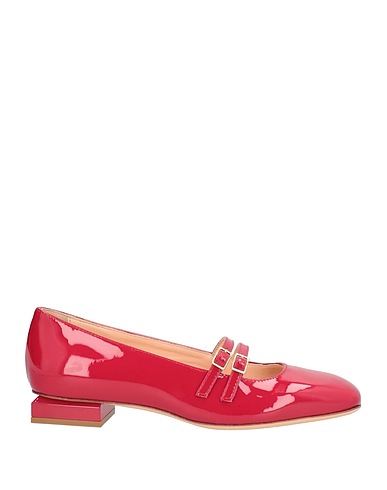 AGL Ballet flats Red Leather
