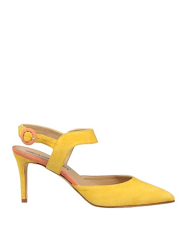 PIERLUIGIBALEANI Décolleté Giallo Pelle