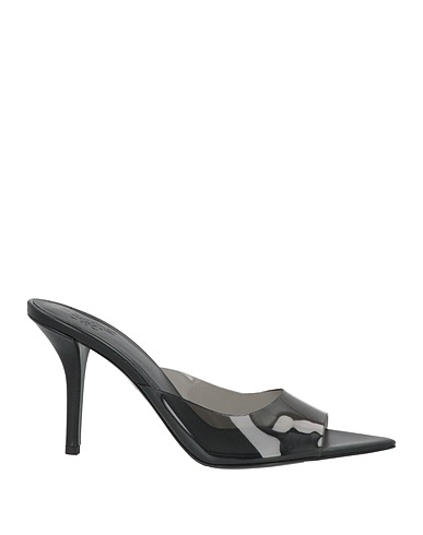 GIA BORGHINI Sandals Black PVC - Polyvinyl chloride