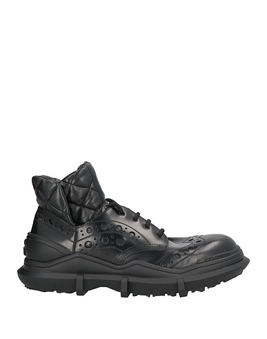 DOLCE&GABBANA Sneakers Black 75% Calfskin, 25% Lambskin