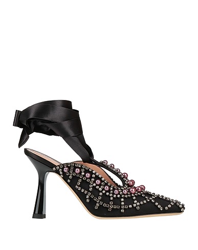 ALBERTA FERRETTI Court Black Textile fibres