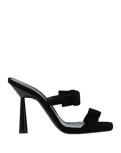 GIA BORGHINI Sandals Black Leather