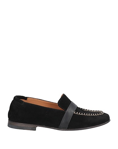 ALBERTO FASCIANI Loafers Black Leather