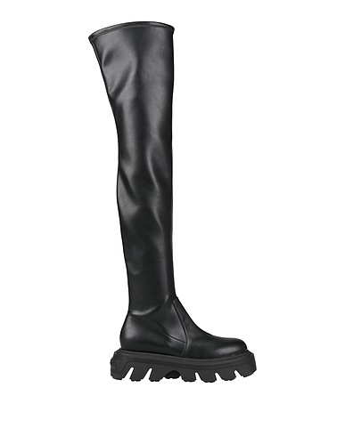 CASADEI Boots Black Textile fibers