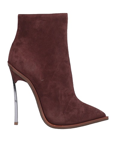 CASADEI Ankle boot Chocolate brown Leather