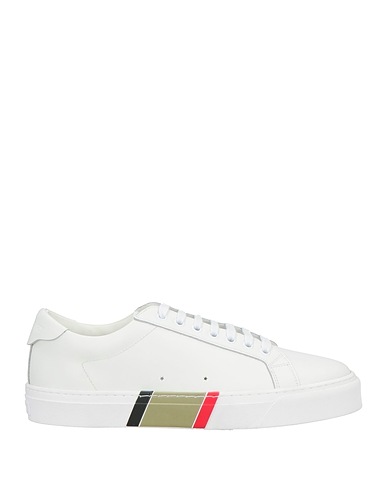 BURBERRY Sneakers Bianco 100% Pelle di vitello