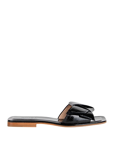 ZINDA Sandals Black Leather