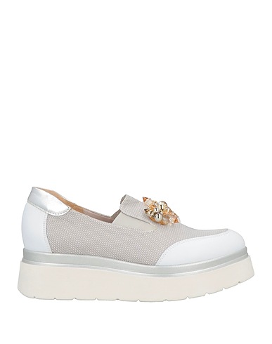 CINZIA SOFT Sneakers Light grey Textile fibers